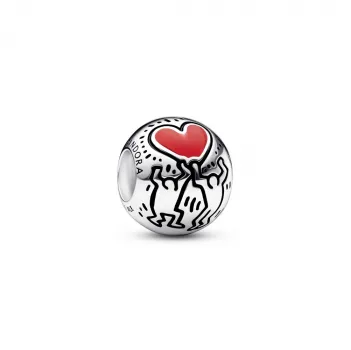 Privjesak  Keith Haring™ x Pandora Ljubav i figure 
