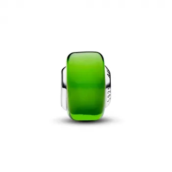 Zeleni mini privjesak od Murano stakla 