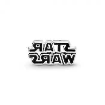 Privjesak Srebrni Star Wars 3D logo 