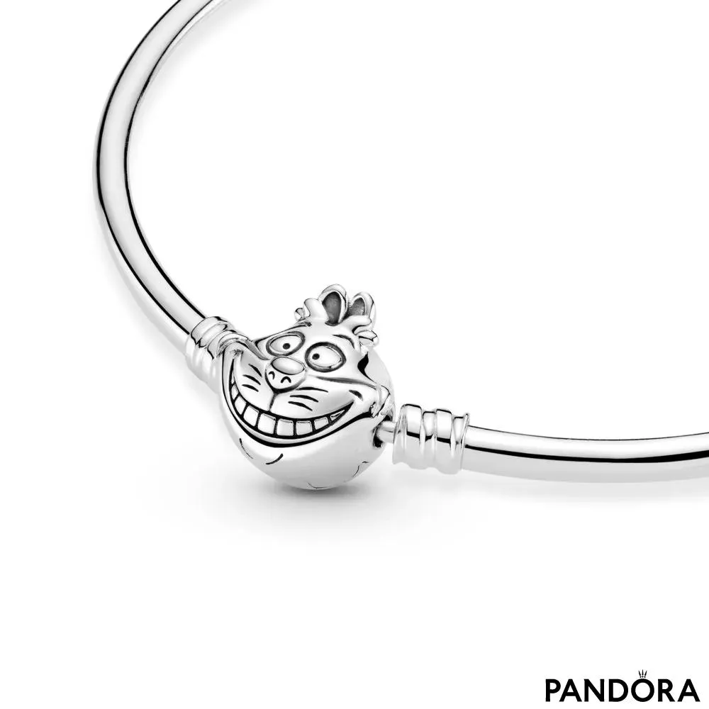 Kruta narukvica Pandora Moments s kopčom Disney Alisa u Zemlji čuda, Cerigradska mačka 