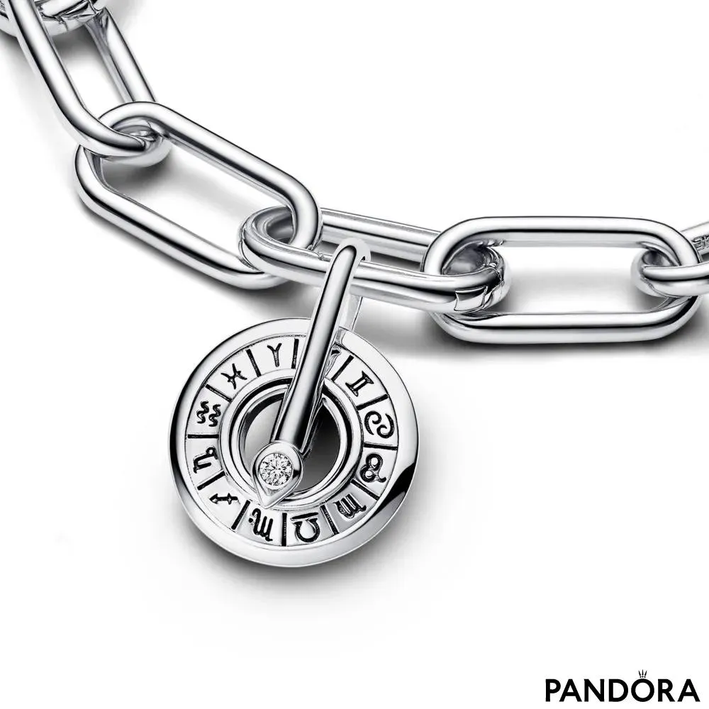 Pandora ME  Točak zodijaka privjesak sa medaljonom 