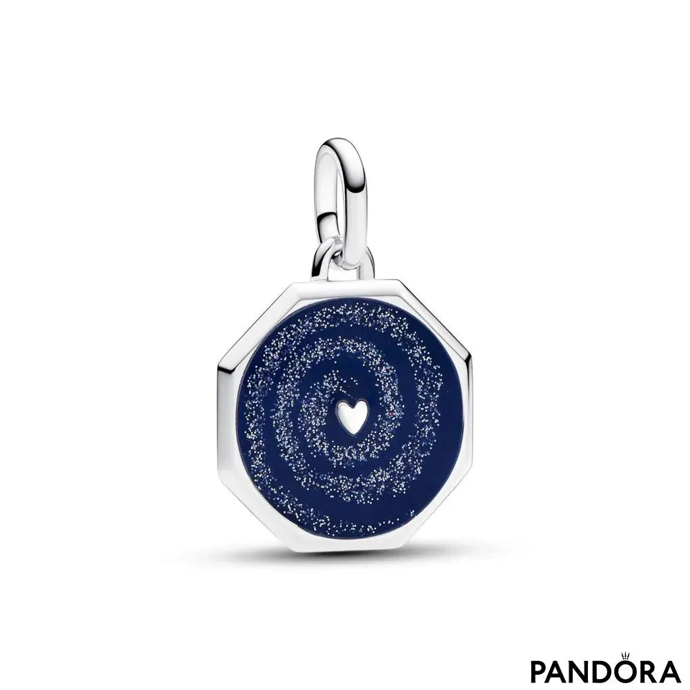 Privjesak sa medaljonom Pandora ME Srce galaksije 