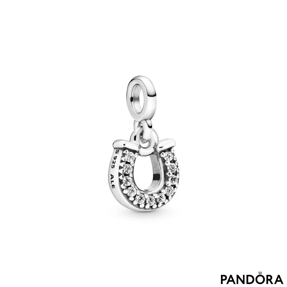 Viseći privjesak Pandora ME  „Moja sretna potkovica” 