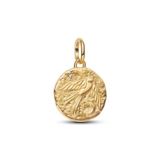 Lastavica medaljon privjesak