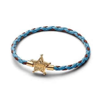 Disney Pixar Toy Story Sheriff Star narukvica od 14k pozlate